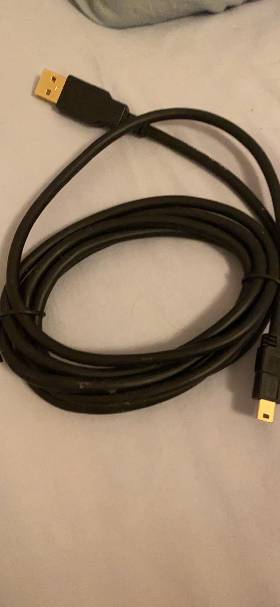 Amazon Basics Cavo USB-A Mini USB B 2.0 0.9m Nero Alta Velocità