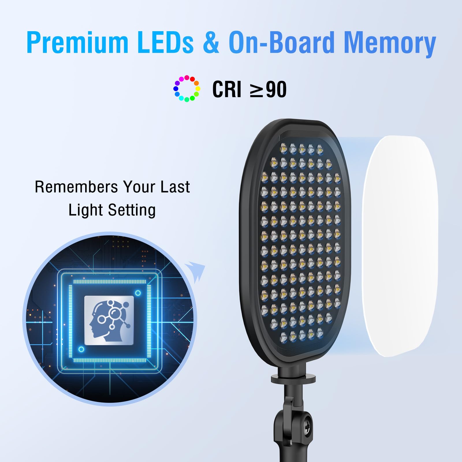 RealPlus Streaming lampada LED supporto telescopico USB