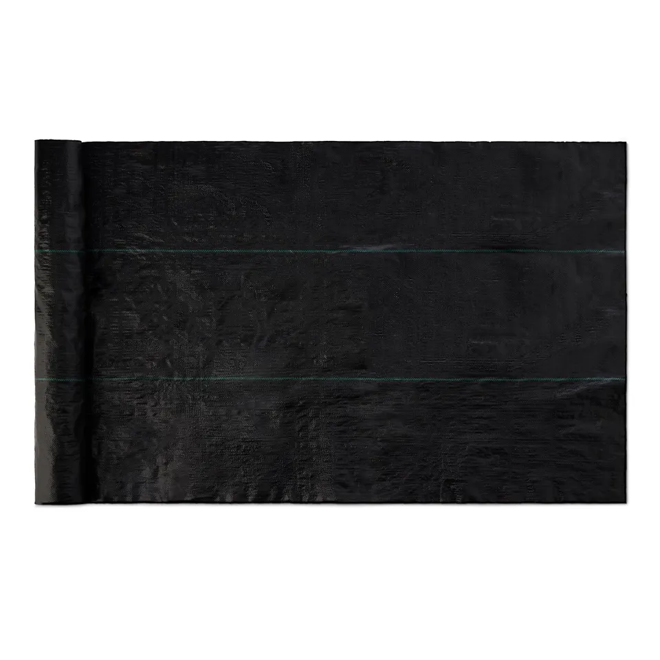 Amazon Basics Telo Pacciamatura Nero 0,9x15,2 m