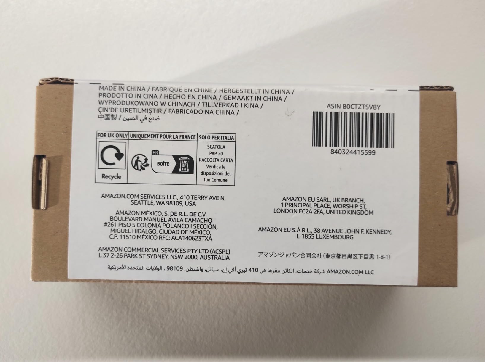 AmazonBasics Pennarelli Indelebili Punta a Scalpello 24 Colori