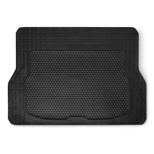 Amazon Basics tappetino bagagliaio PVC nero 132,8x94,5 cm