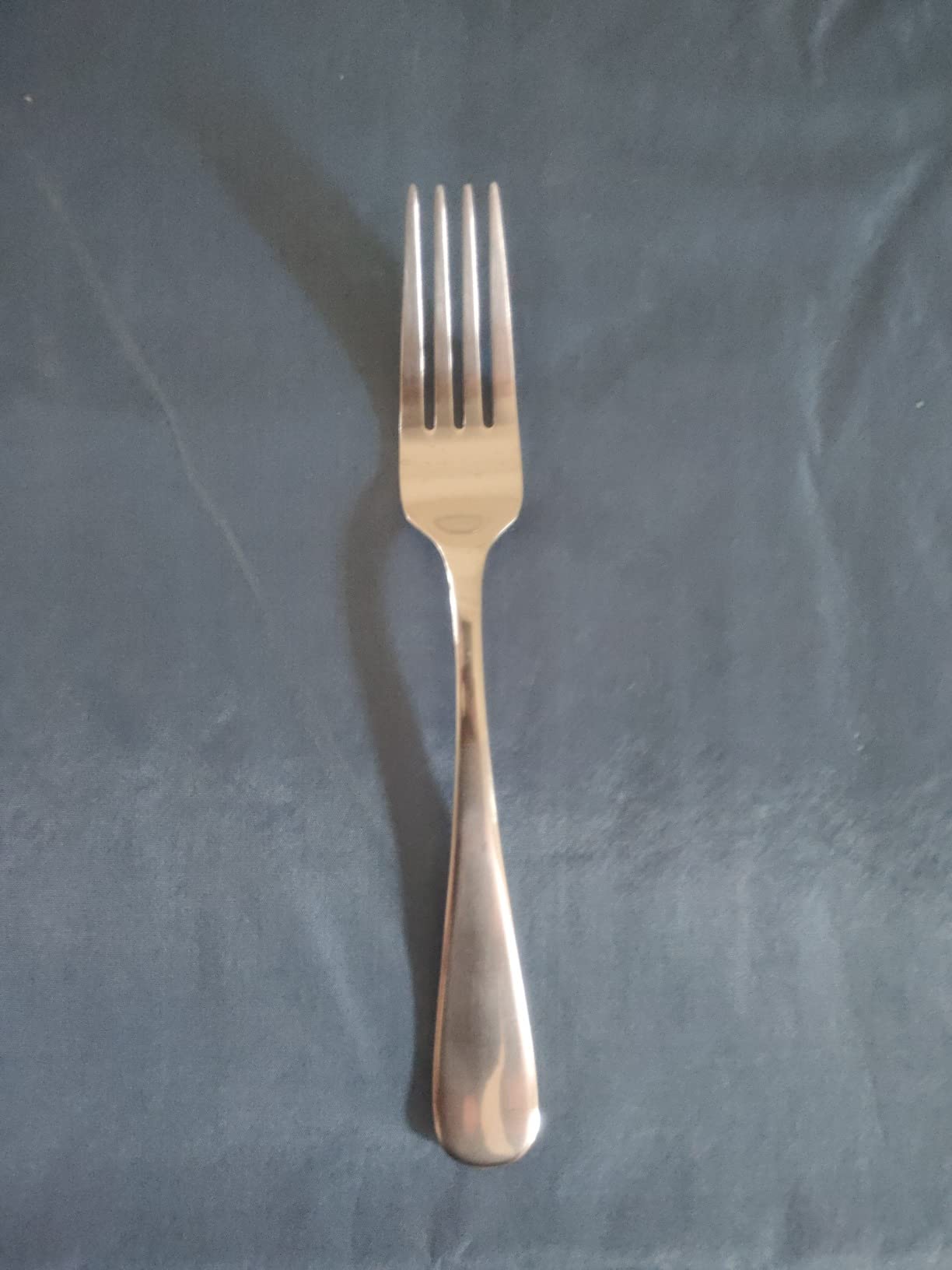 AmazonBasics Forchette Tavola Acciaio Inox 12 Pezzi Bordo Tondo