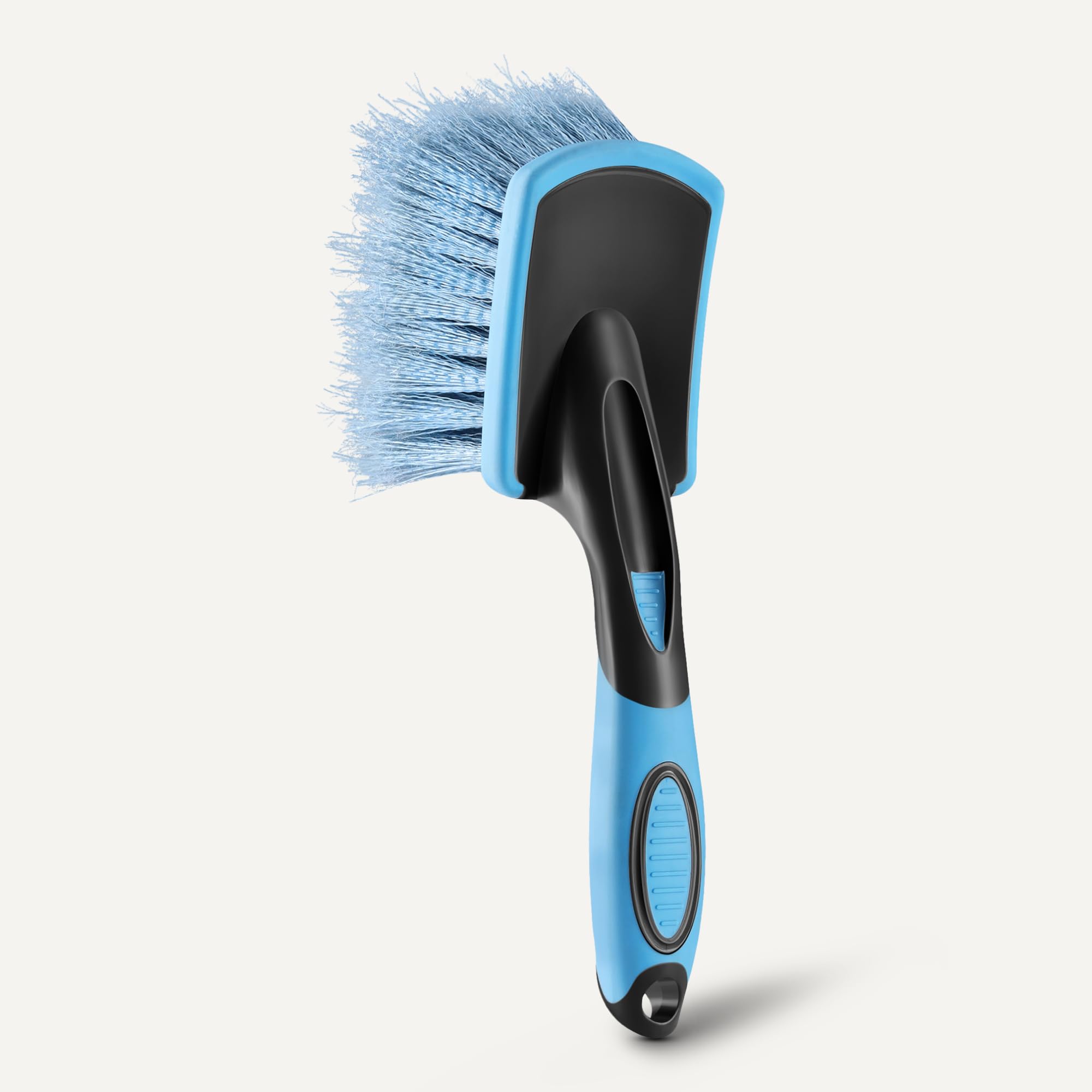 Amazon Basics Spazzola per Cerchioni Auto Blu Antigraffio