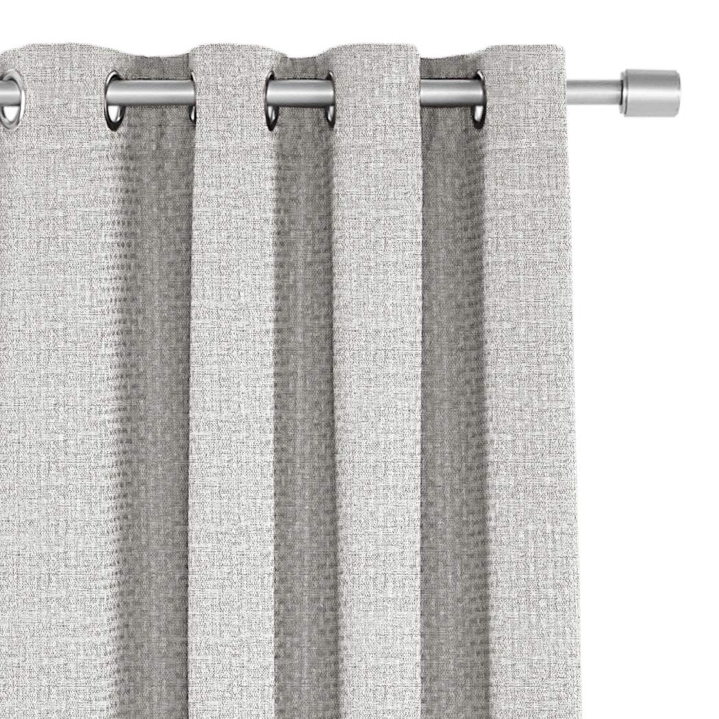 AmazonBasics Basket Weave 52x54 Tende Oscuranti Grigie 2 Pezzi