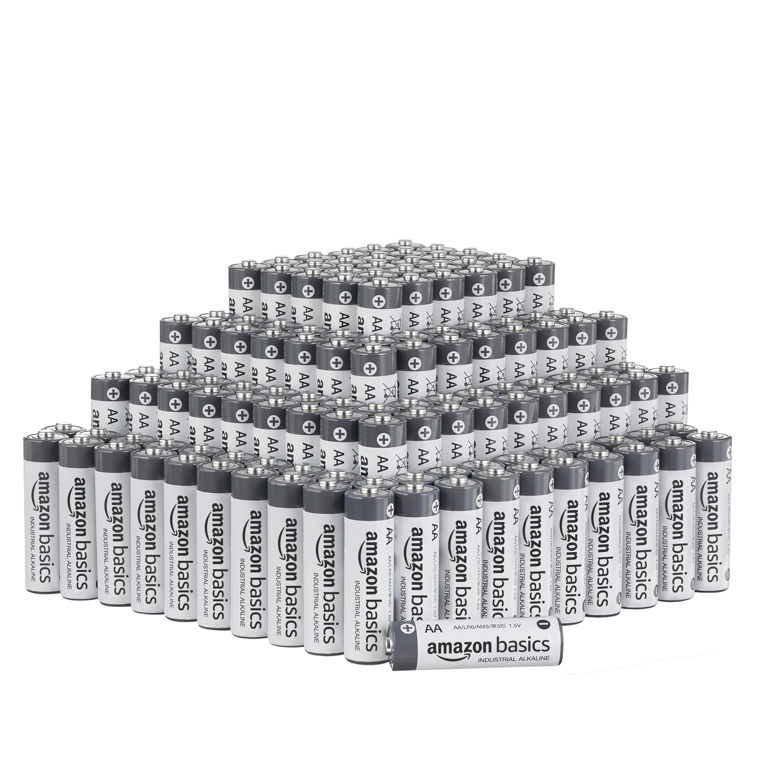 Amazon Basics Batterie Alcaline AAA 300 Pezzi Industriali
