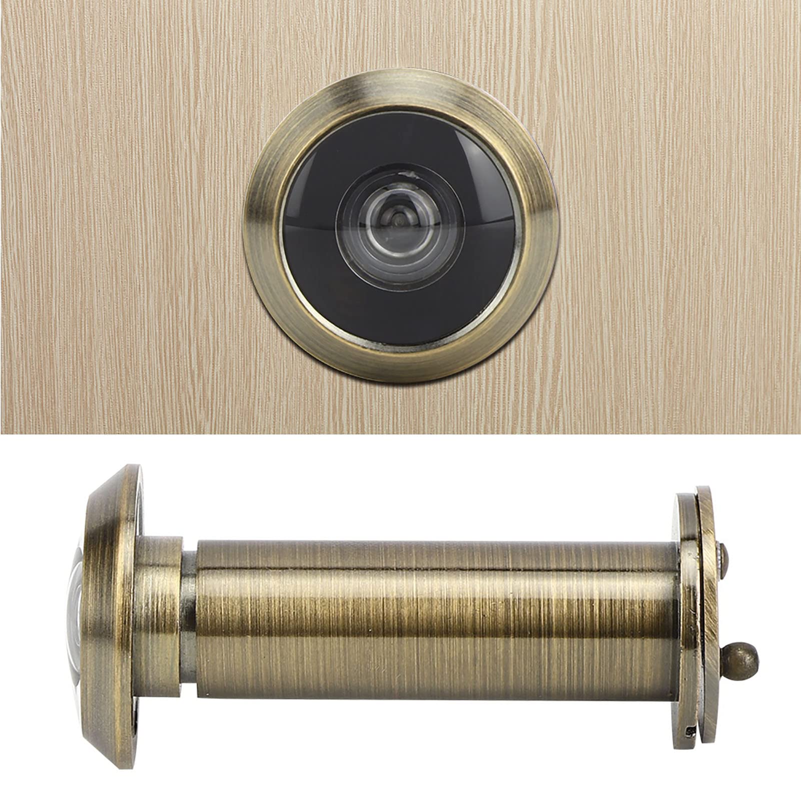 Elprico Spioncino Porta Antifurto #2 220 Gradi Bronzo