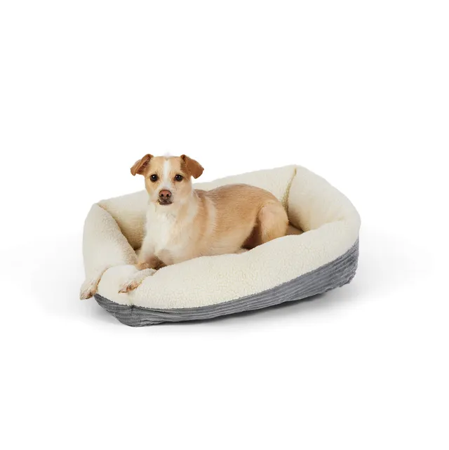 AmazonBasics Lettino Animali Riscaldante 61 cm Grigio