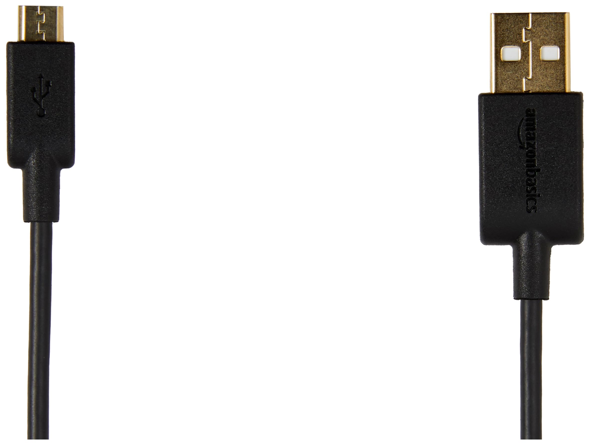 AmazonBasics Cavo USB 2.0 Micro USB 0,9m Nero Confezione da 1