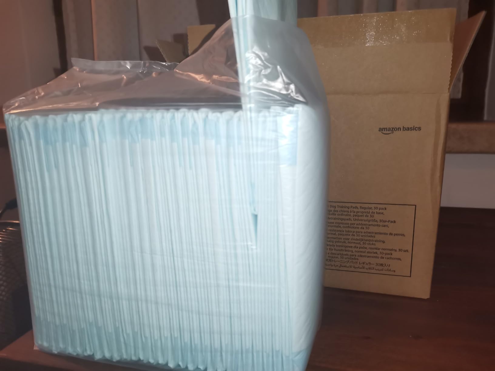 Amazon Basics Tappetini Assorbenti Cani 71x86 cm 40 Pezzi 5 Strati