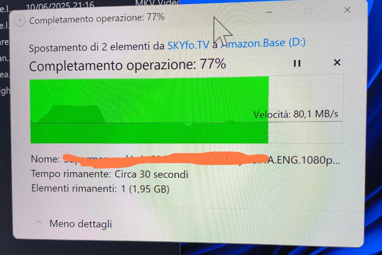 AmazonBasics chiavetta USB doppia USB-C USB-A 256 GB argento
