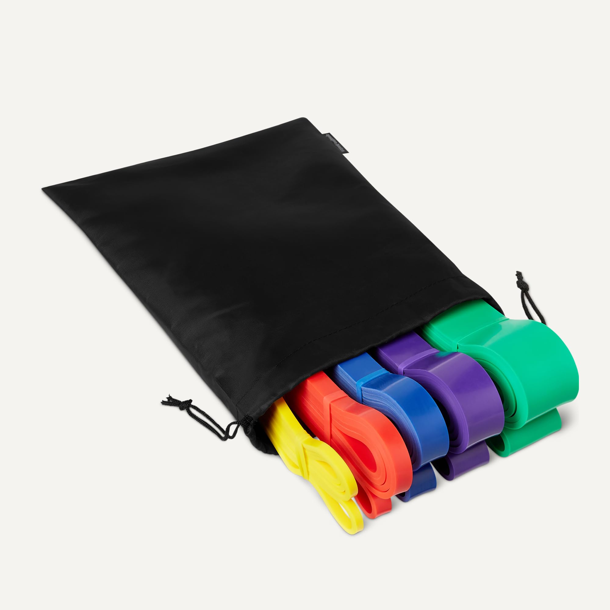 Amazon Basics Fasce Elastiche Set 5 Pezzi Resistenza