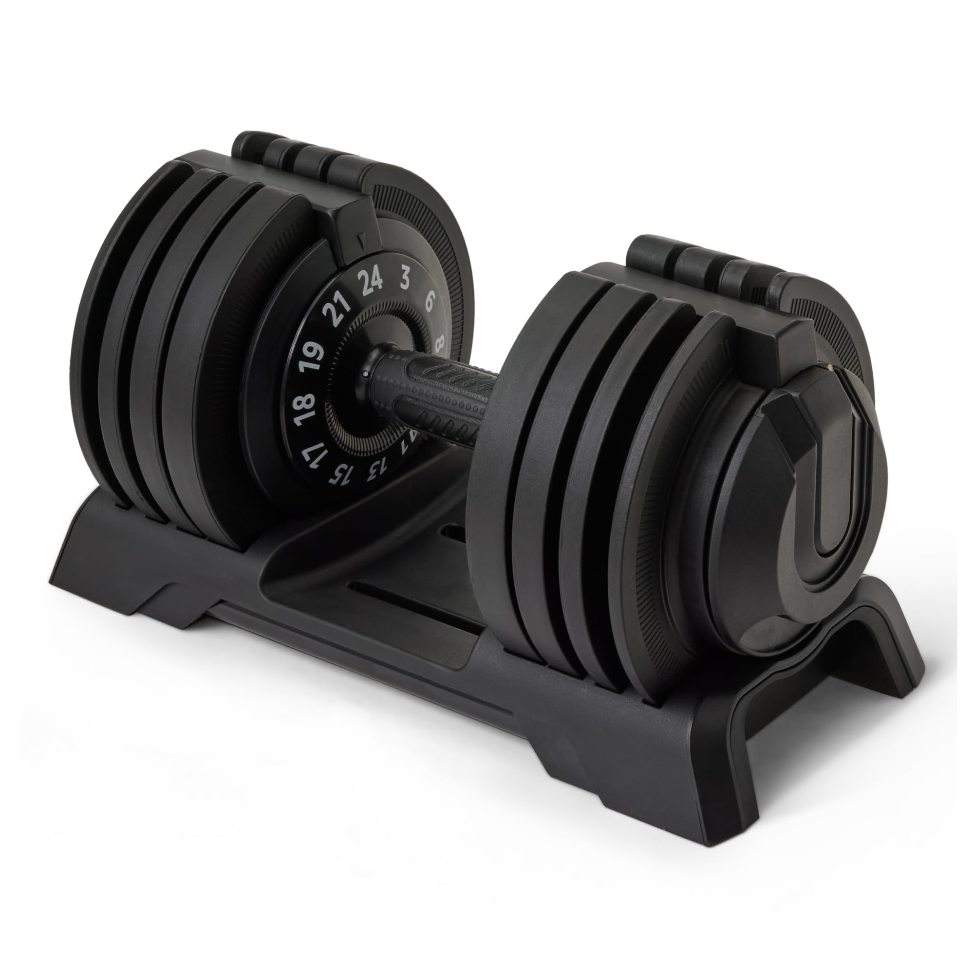 AmazonBasics Manubrio Regolabile Singolo 12 Kg Compatto