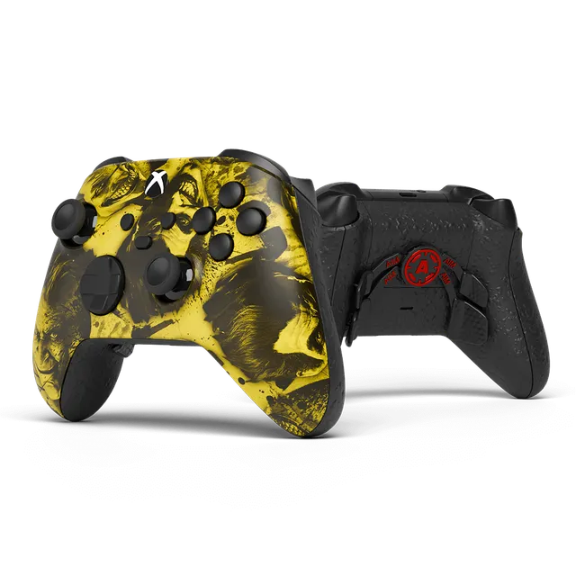 Aim Joker controller Xbox Series X giallo