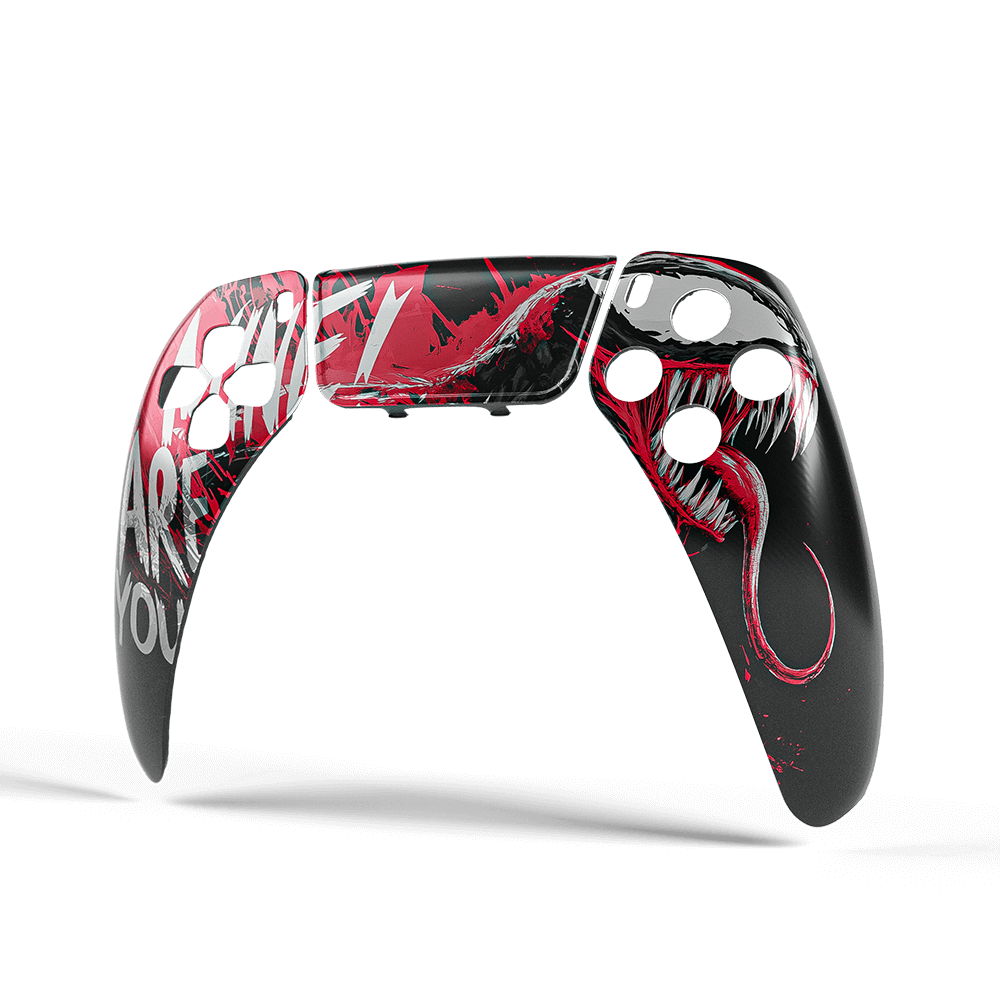 Aim Controller Symbiote cover PS5 magnetica