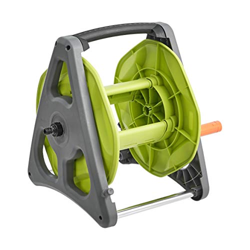 Amazon Basics Carrello Avvolgitubo 42,6m Grigio 1/2"