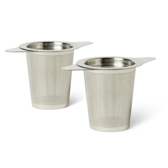 Amazon Basics infusore tè acciaio inox set 2 pezzi