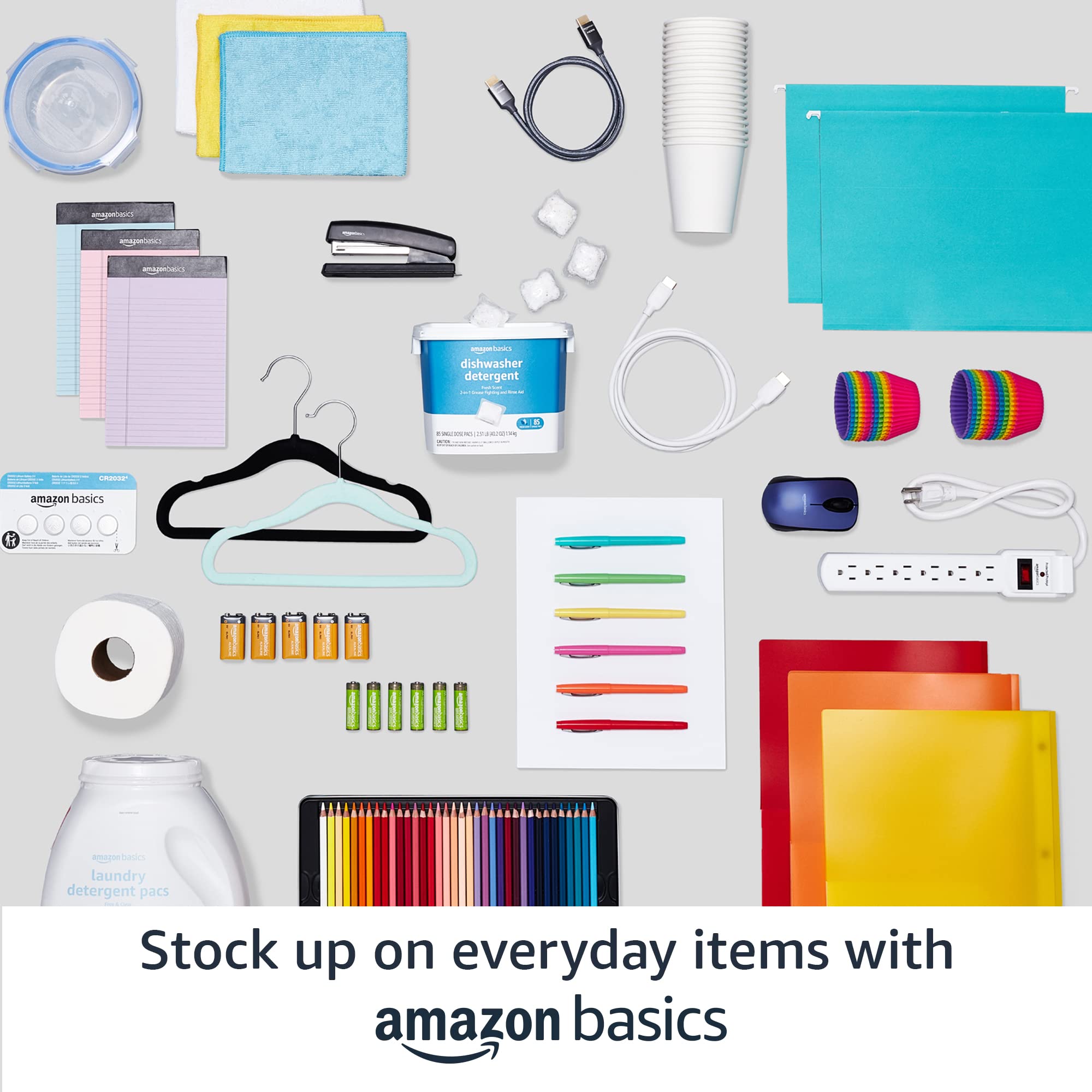 AmazonBasics Organizer Armadio Espandibile Nero Acciaio 203 cm
