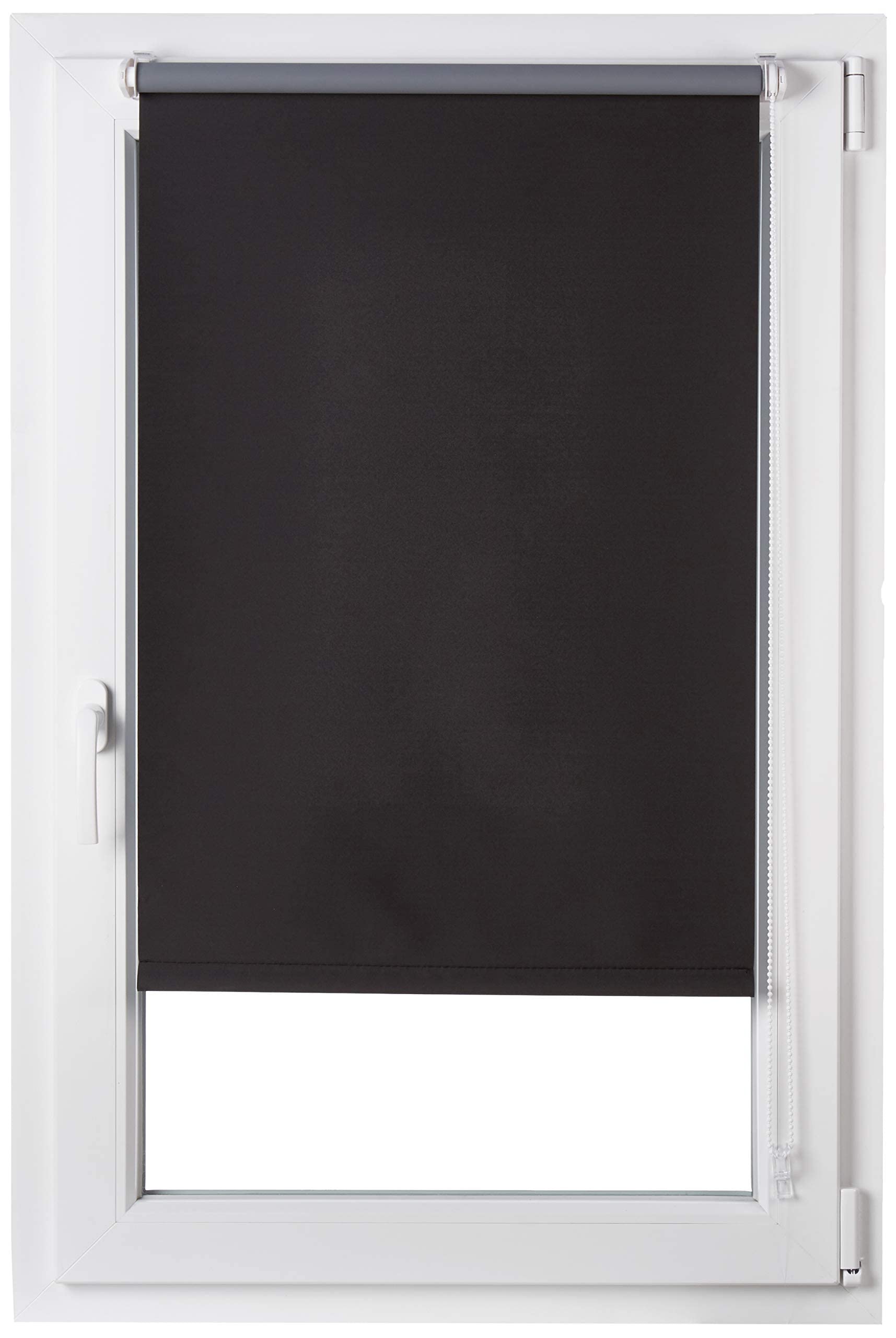 AmazonBasics Tenda a Rullo Oscurante 56x150 cm Nero Termica