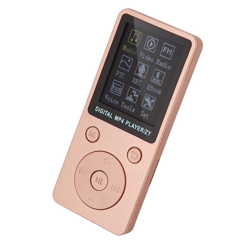 Elprico Lettore MP4 32 GB Oro Rosa con Cuffie Radio