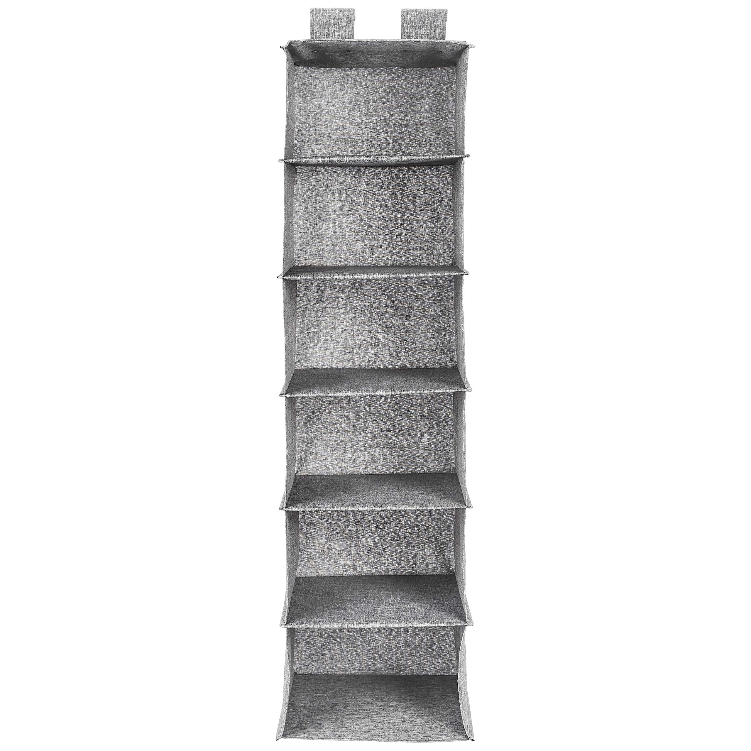 Amazon Basics Organizer Armadio Appeso 6 Ripiani Grigio