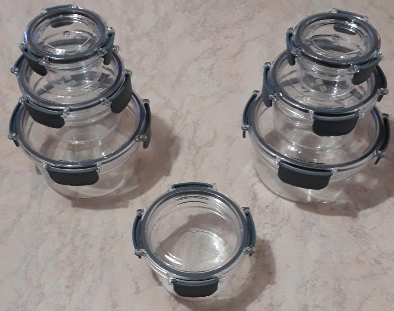 AmazonBasics Contenitori alimenti Tritan 22 pezzi ermetici