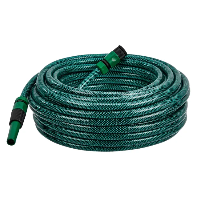 Amazon Basics Tubo Giardino Flessibile 30m 1/2 Pollici con Ugello