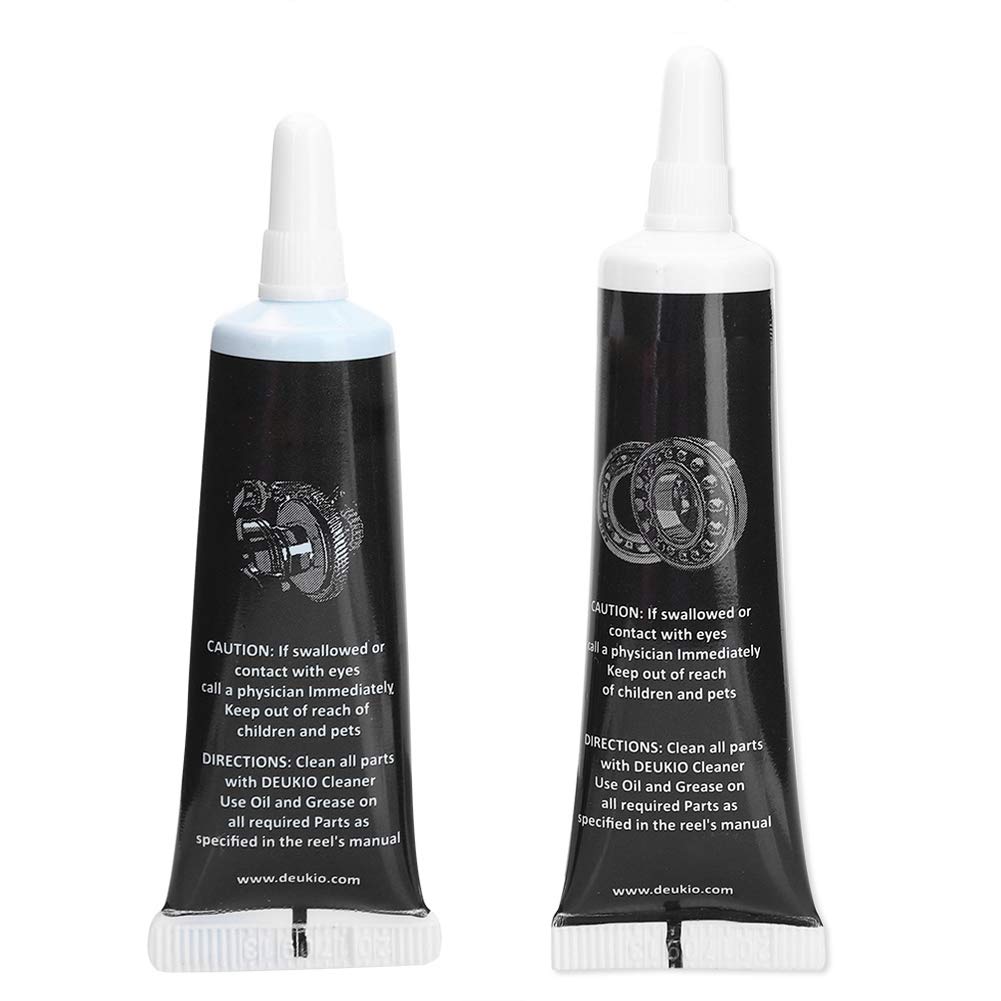 Elprico kit grasso e olio per mulinello pesca 14,8 ml nero