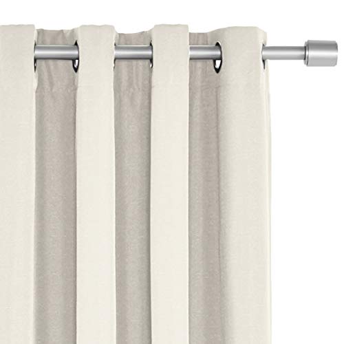 Amazon Basics Mabry 52x95 tende oscuranti avorio 2 pezzi blackout