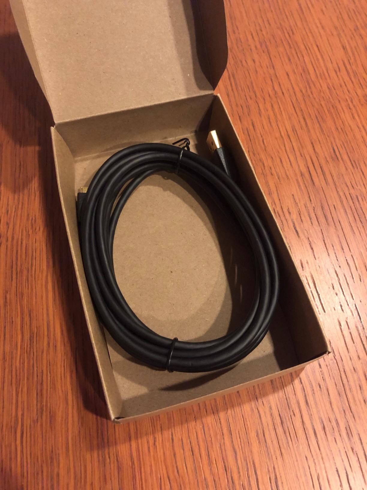 AmazonBasics Cavo USB 2.0 Micro USB 0,9m Nero Confezione da 1