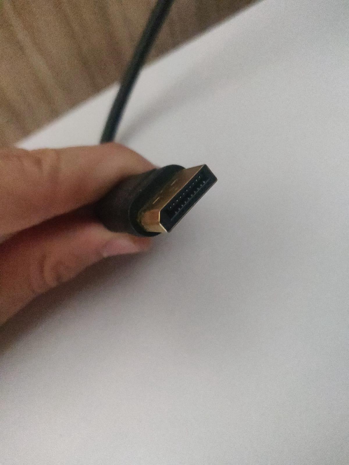 Amazon Basics Cavo DisplayPort 3 m Nero 4K 60Hz Versione 1.2