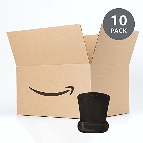 AmazonBasics tappetino mouse gel poggiapolsi 10 pezzi