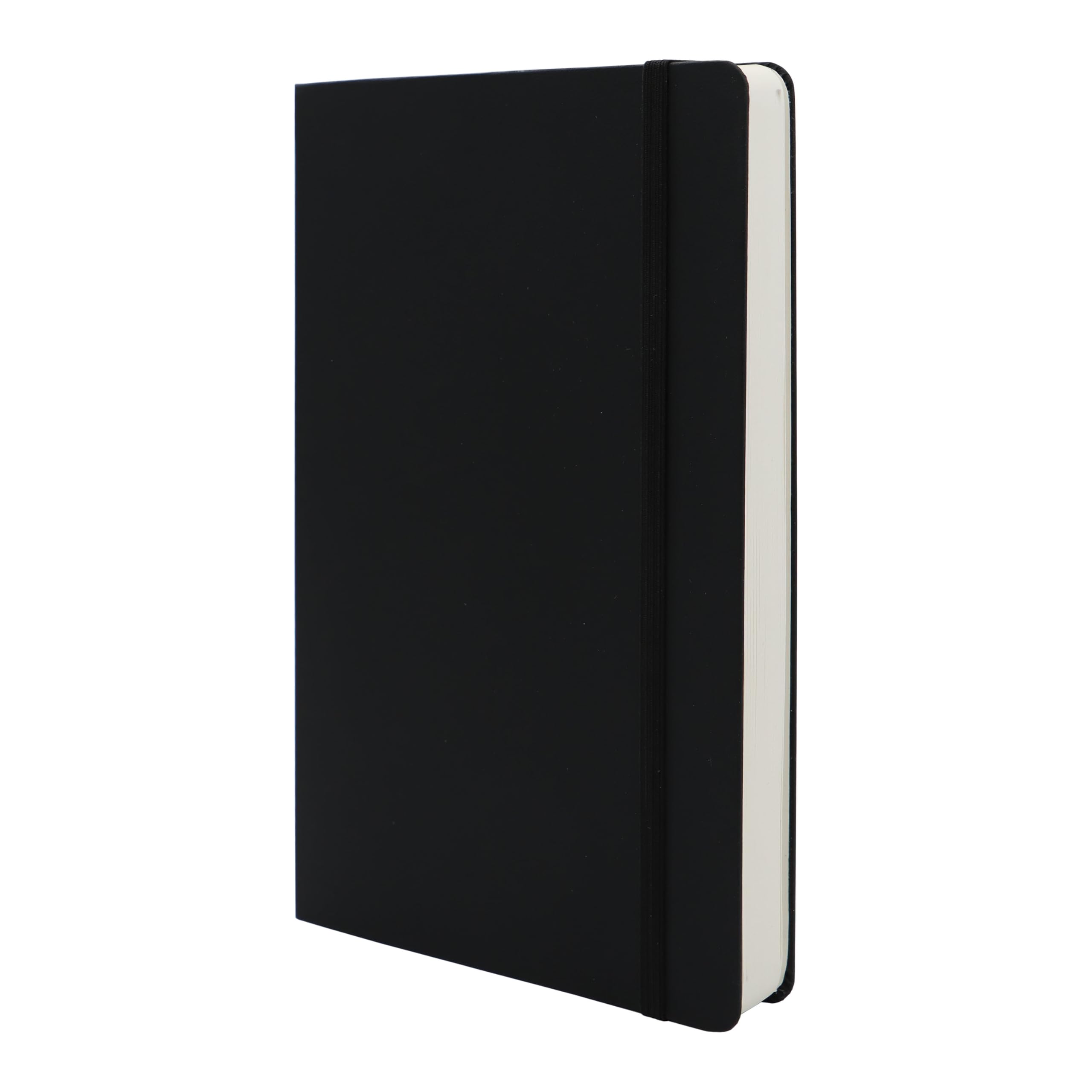 Amazon Basics Classico Taccuino Puntinato Nero 240 Pagine Rigido