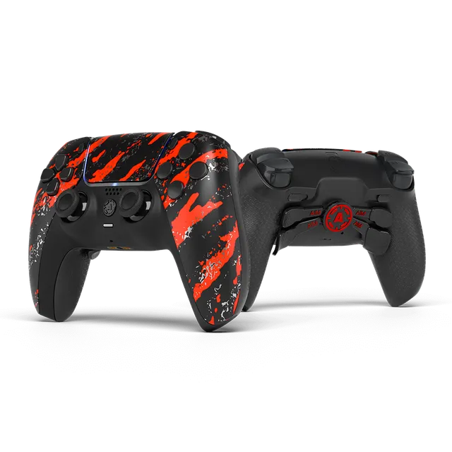 Aim Controller Metallic Camo Red controller PS5