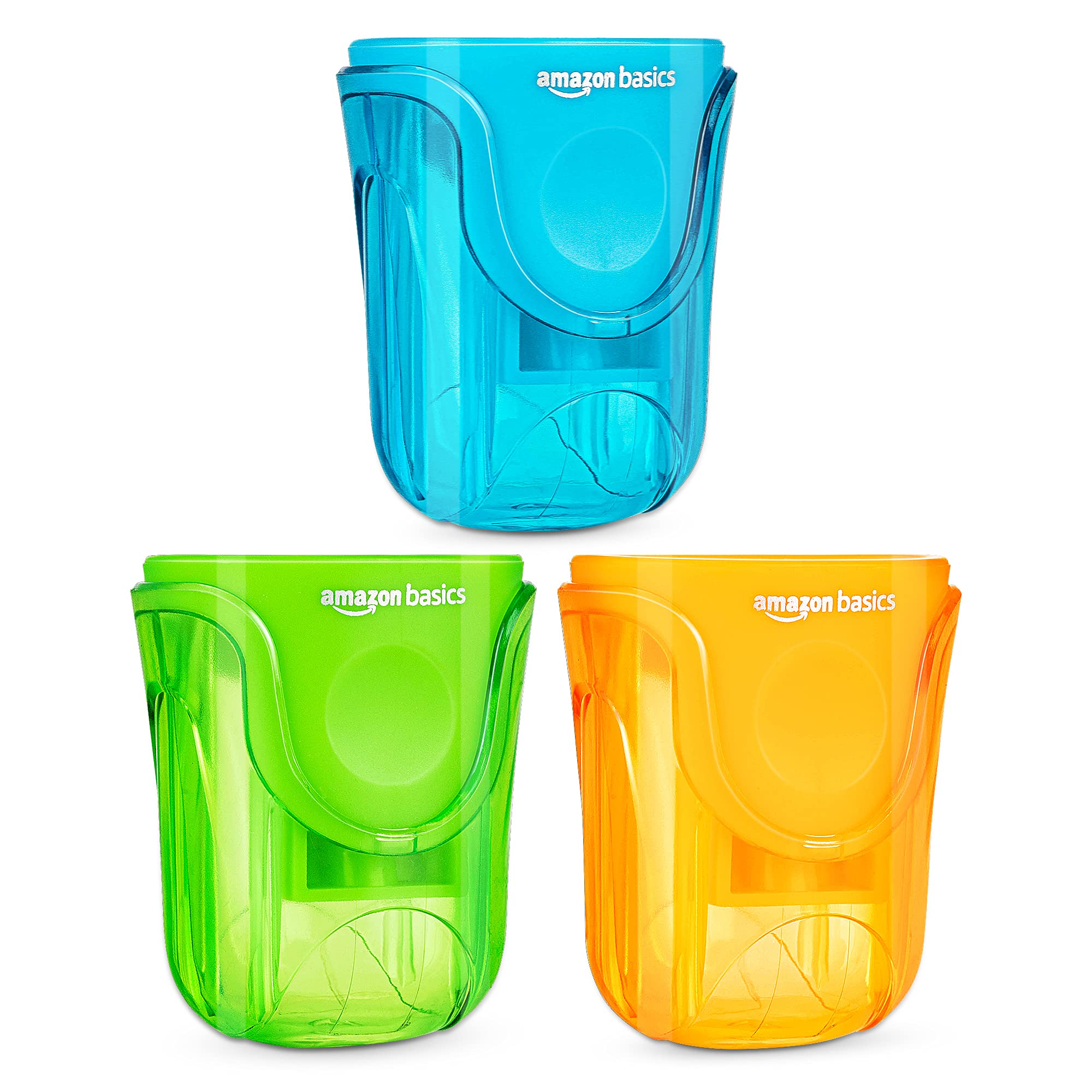 Amazon Basics Temperamatite 1 Foro con Contenitore 6 Pezzi