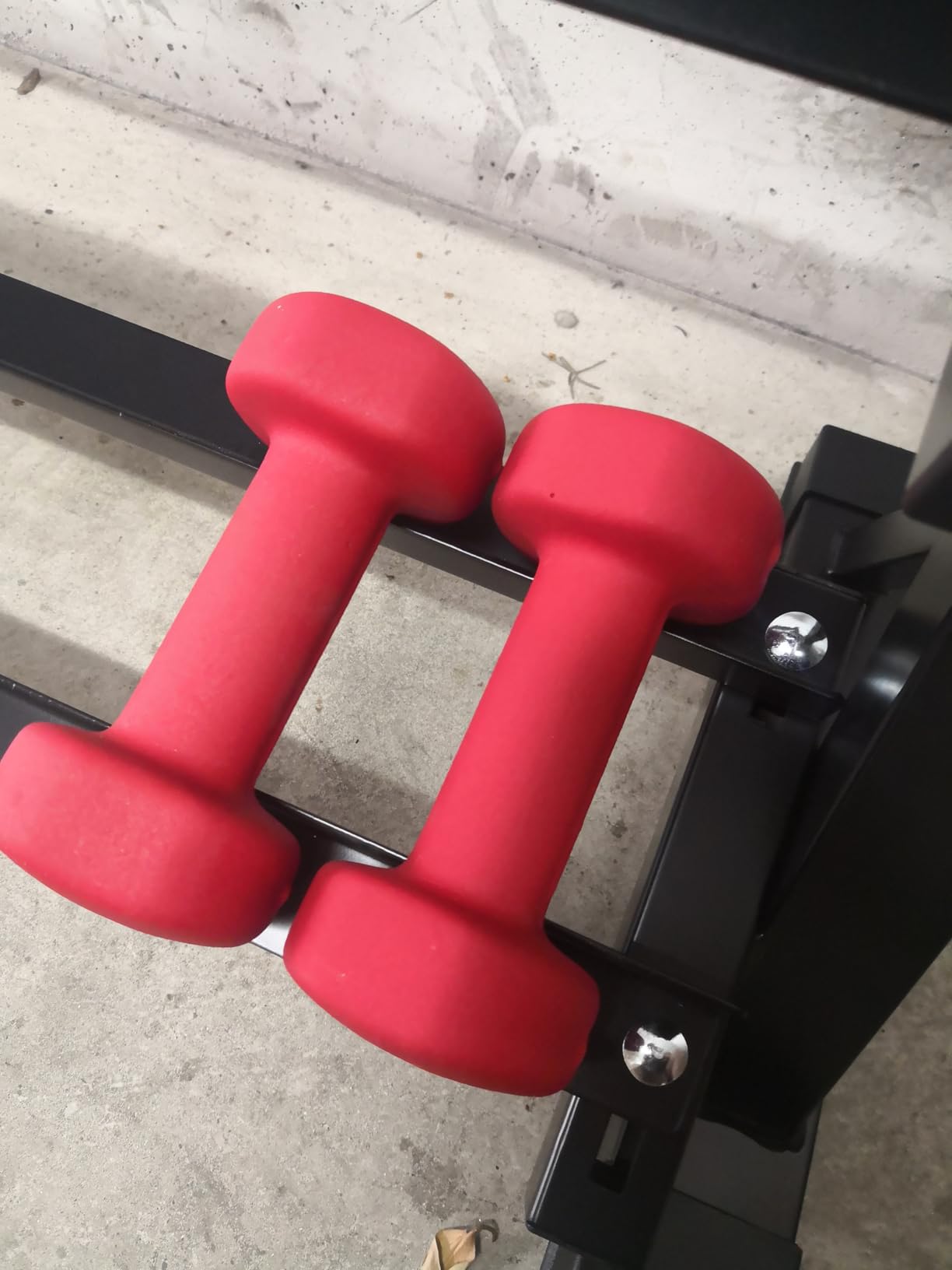 Amazon Basics rack manubri 3 livelli nero acciaio