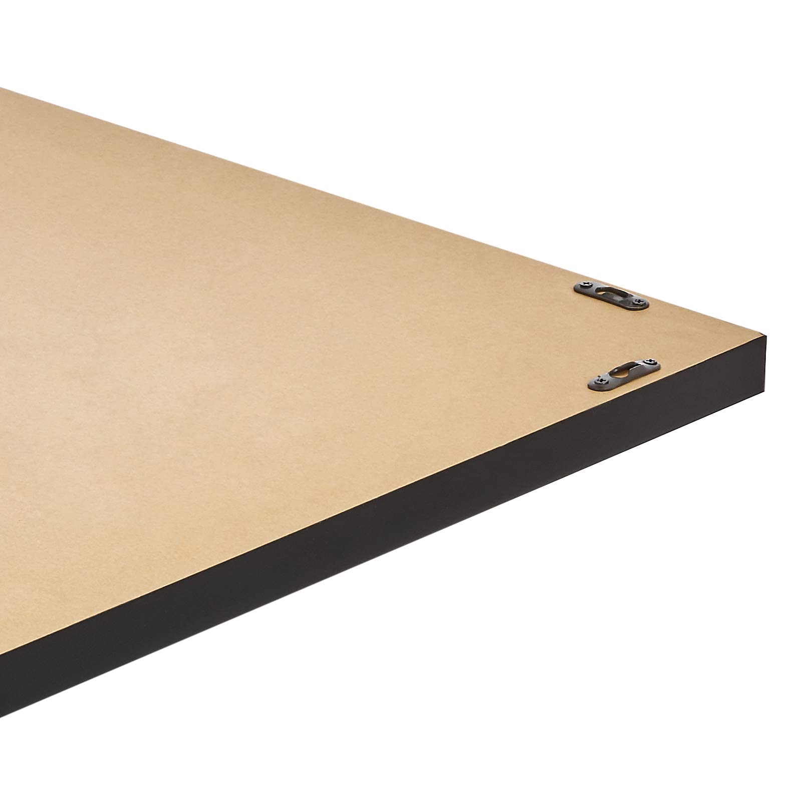 AmazonBasics Specchio da parete 61x91 cm nero a sbalzo