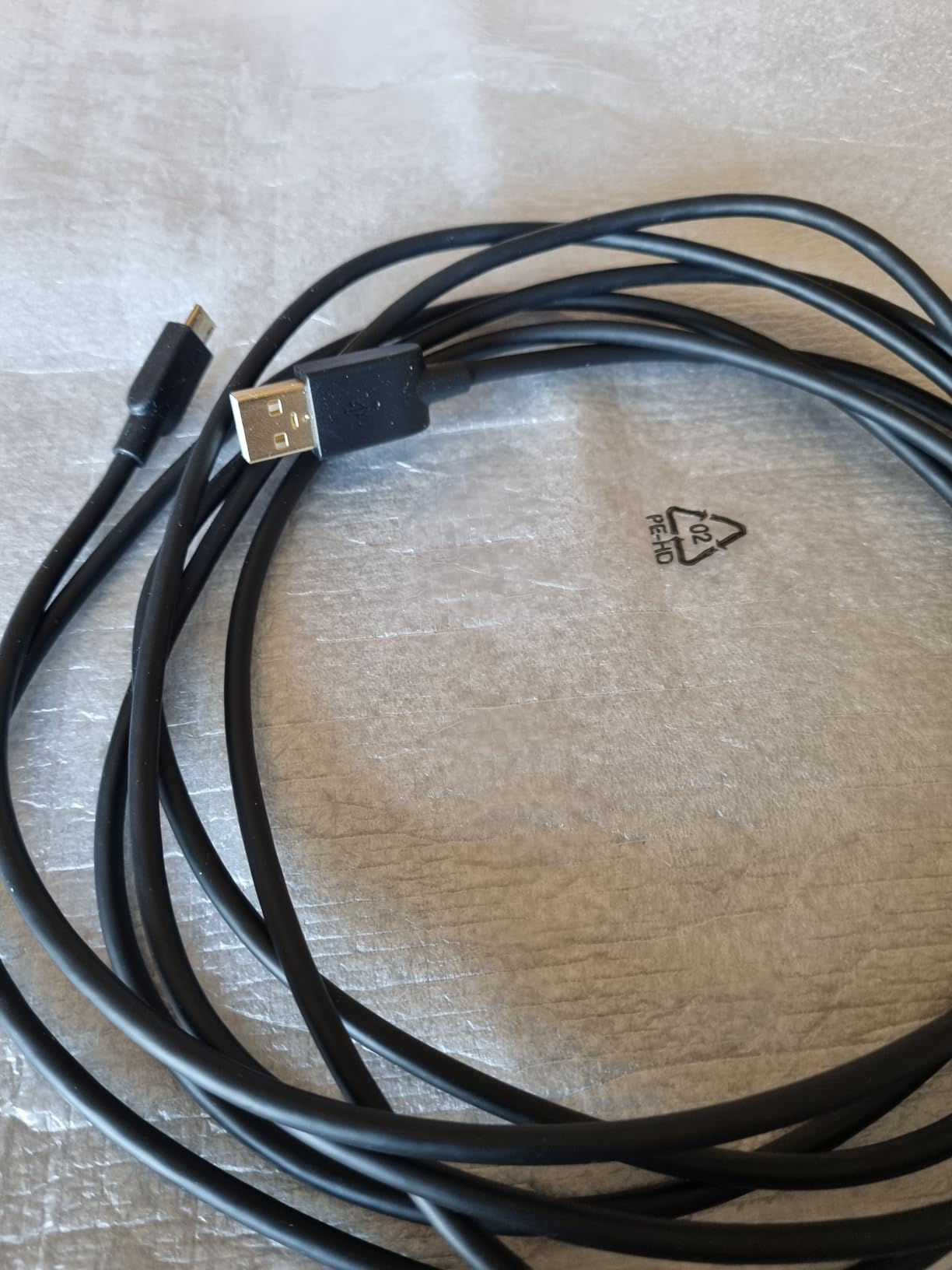 AmazonBasics Cavo USB 2.0 Micro USB 0,9m Nero Confezione da 1
