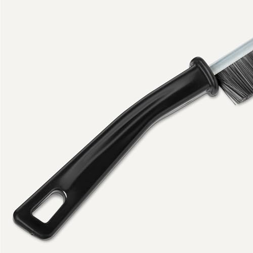 Amazon Basics spazzola pulizia fughe setole dure 12 pezzi nero