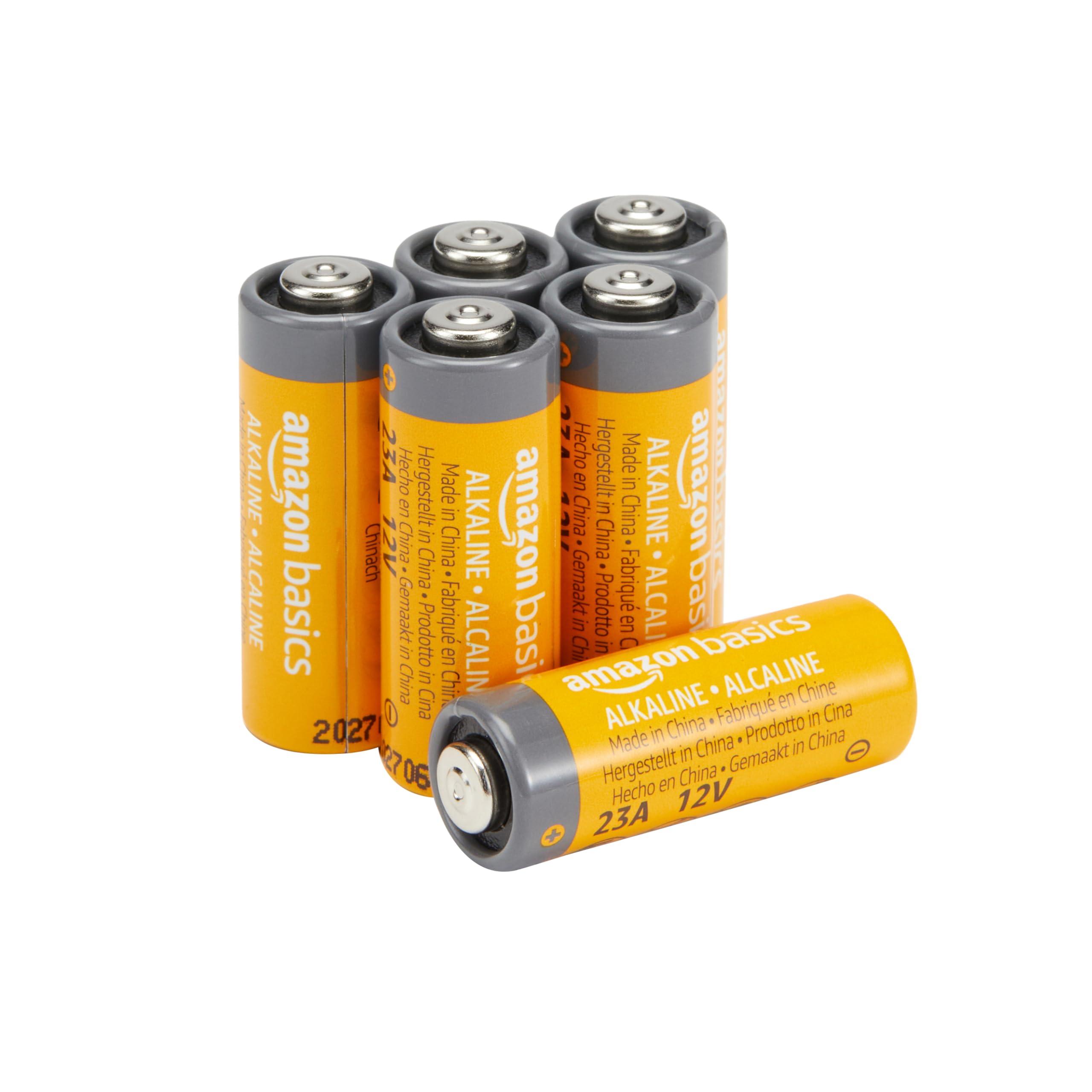 Amazon Basics batterie alcaline 23A 12V confezione 6 pezzi