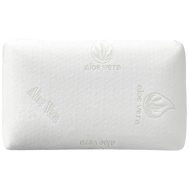 Amazon Basics cuscino memory foam aloe vera 70x42