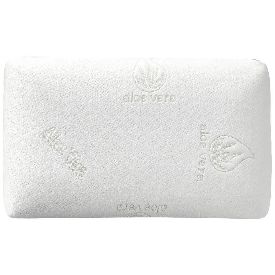 Amazon Basics cuscino memory foam aloe vera 70x42