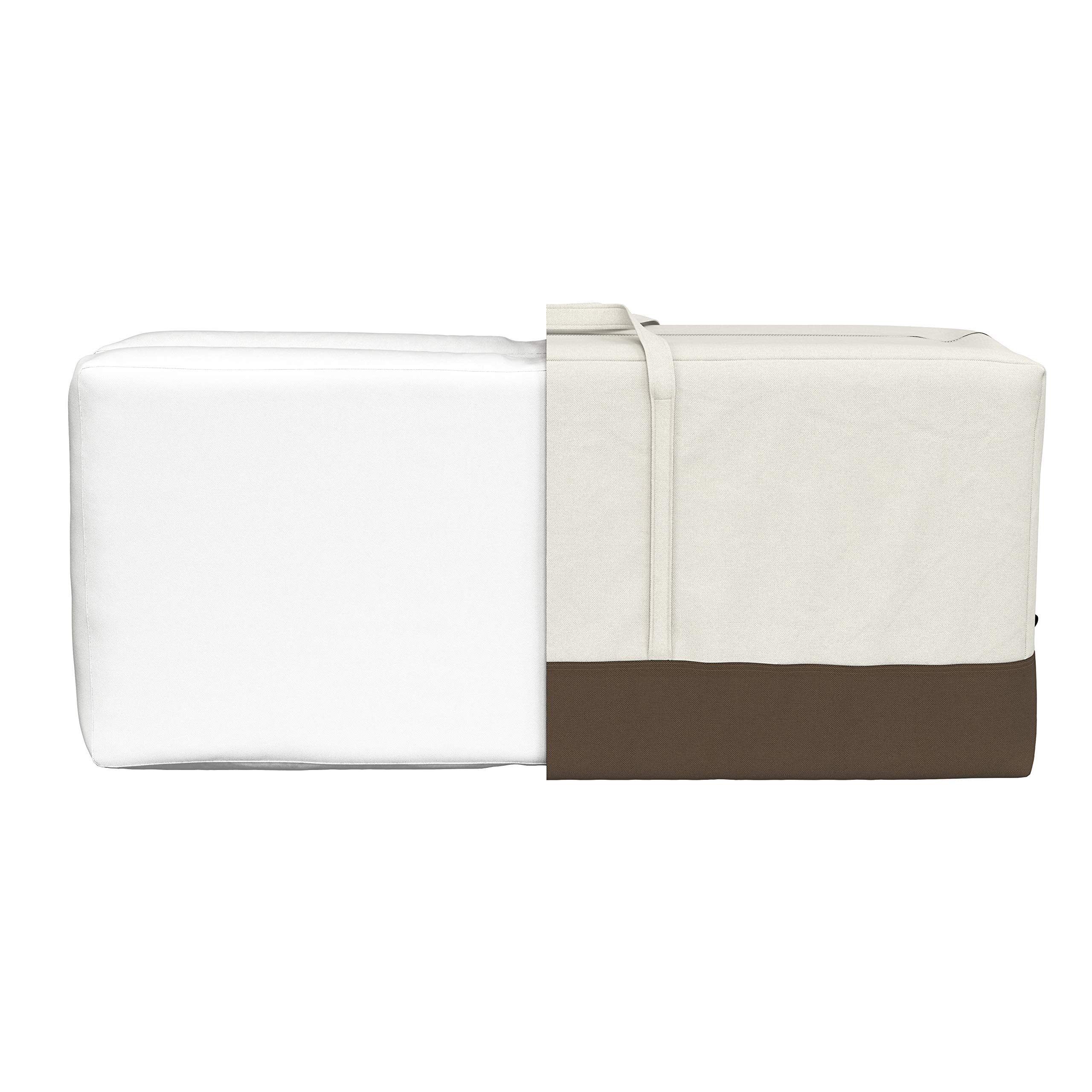 AmazonBasics Sacca Protezione Cuscini Giardino Beige 115cm