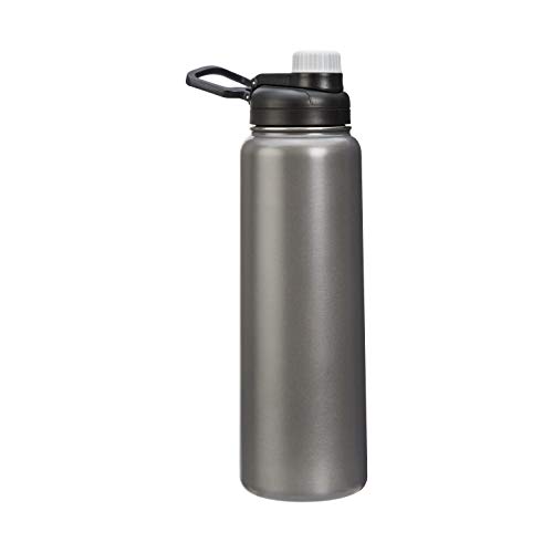 AmazonBasics Bottiglia Termica Acciaio 890 ml Grigio Beccuccio