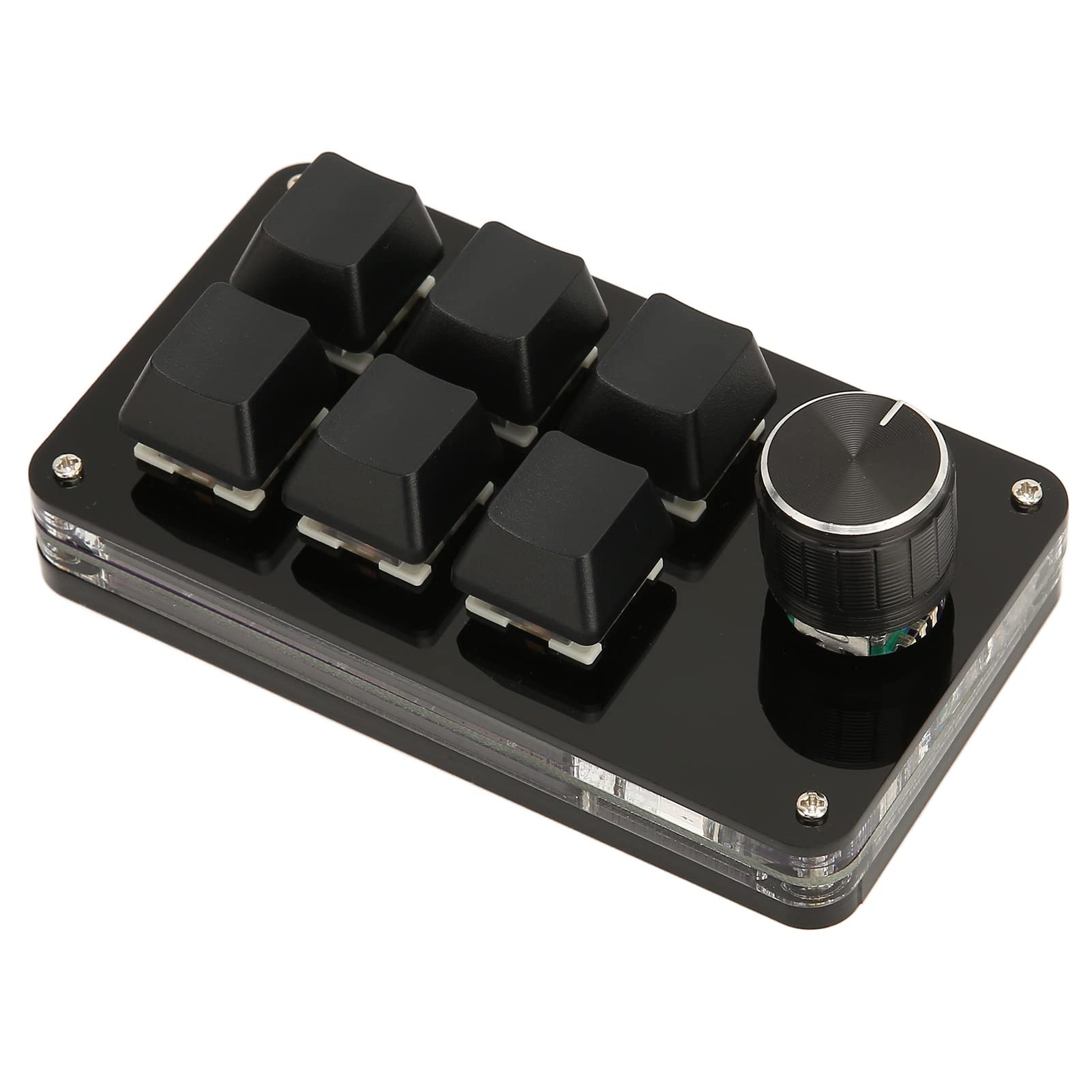 Elprico Tastierino Gaming 6 Tasti con Manopola Meccanico USB
