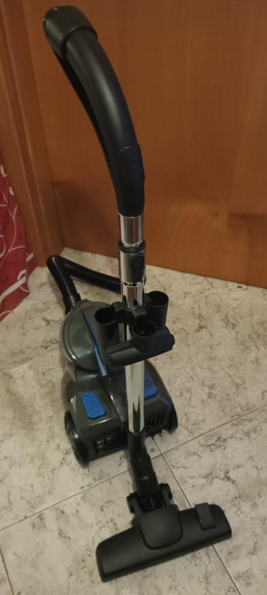 AmazonBasics Aspirapolvere Traino Senza Sacco 850W 1,7L