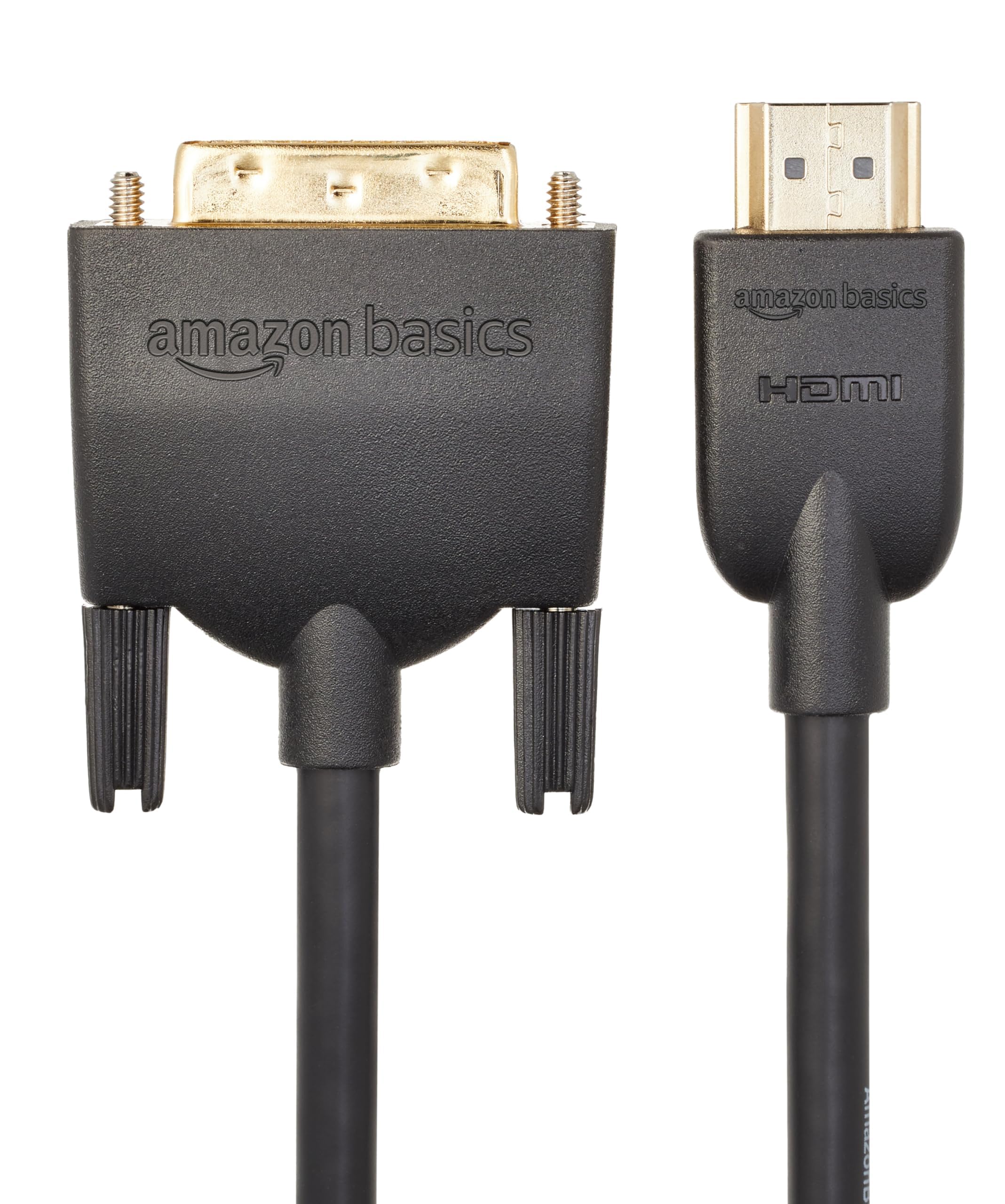 Amazon Basics cavo adattatore HDMI-DVI 0,9 m nero placcato oro