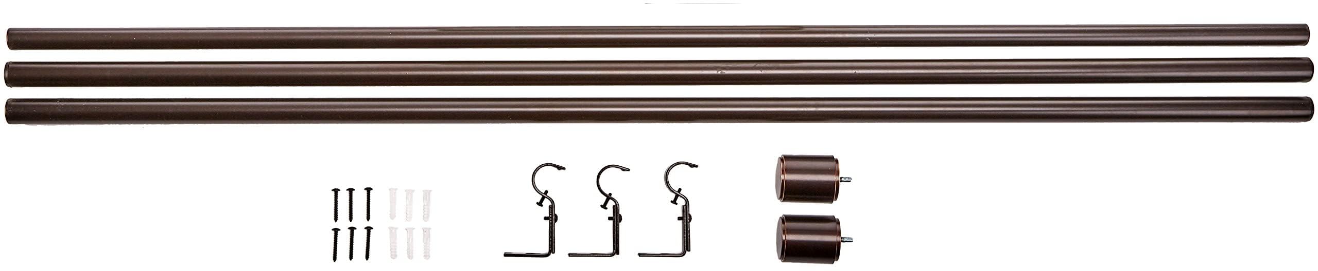 AmazonBasics bastone tenda estensibile 183-366 cm bronzo