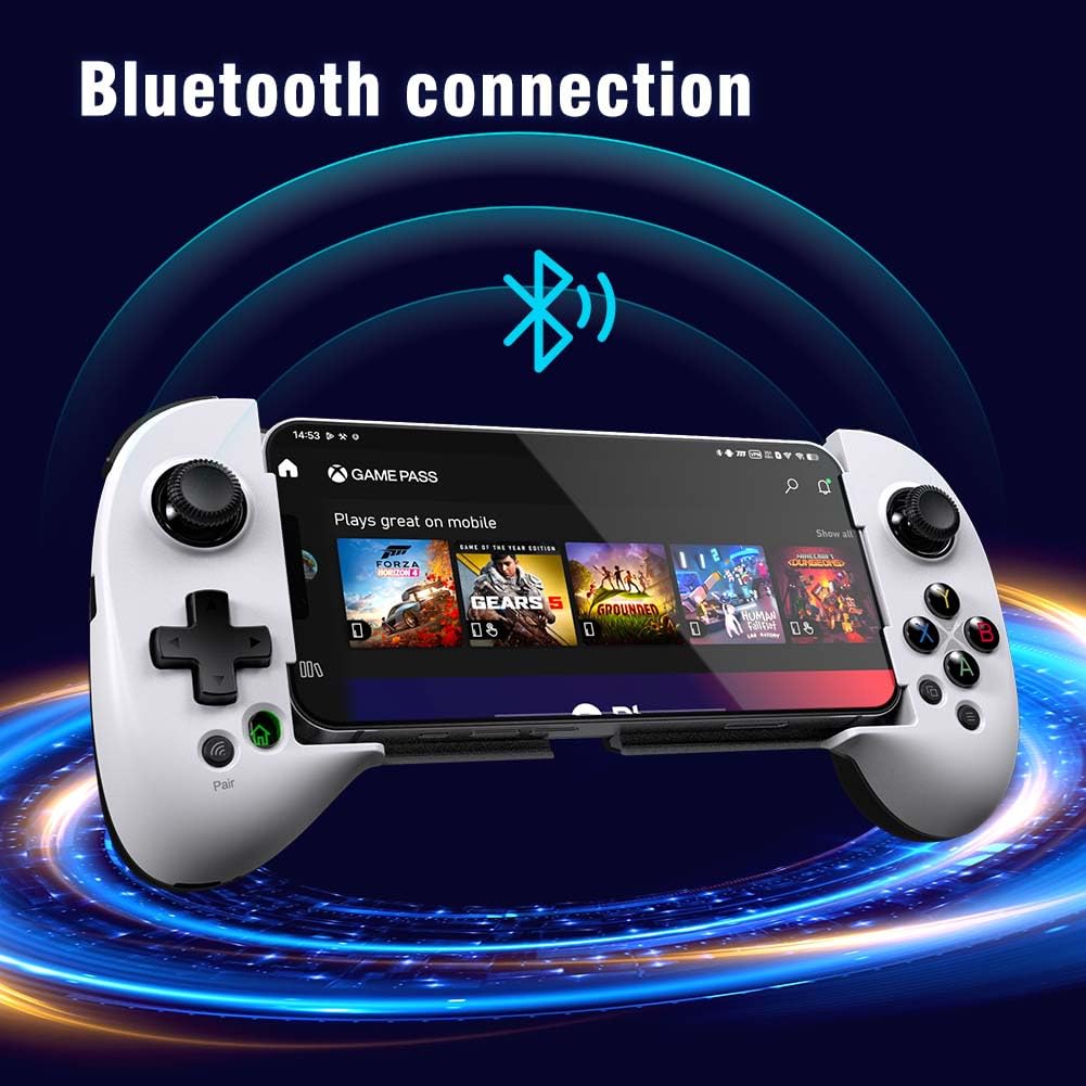 ShanWan Controller Mobile Bluetooth Bianco per Android iOS