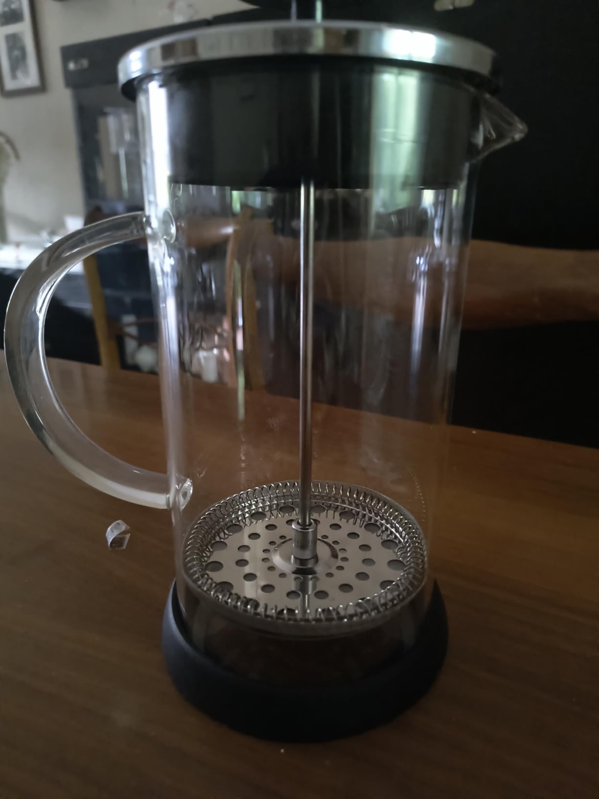 Amazon Basics caffettiera stantuffo vetro 1L 6 tazze