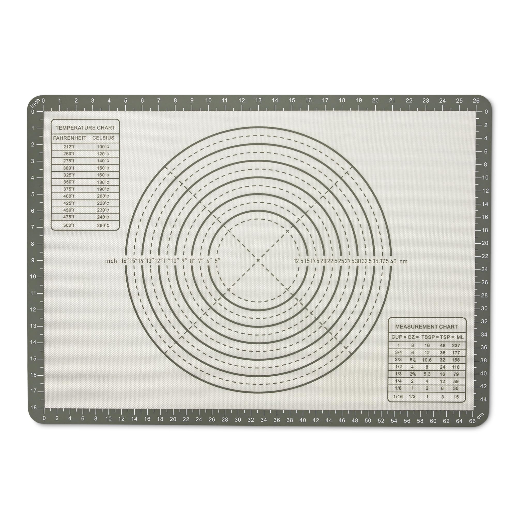 Amazon Basics Tappetino Forno Silicone XL 71x51 cm Antiaderente